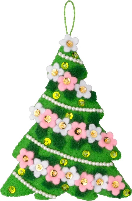 Festival of Trees - 89662E Bucilla Felt Christmas Ornament Kit Festival of Trees - 89662E Bucilla Felt Christmas Ornament Kit