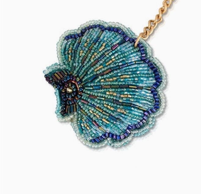 Shell Seeker Purse Charm