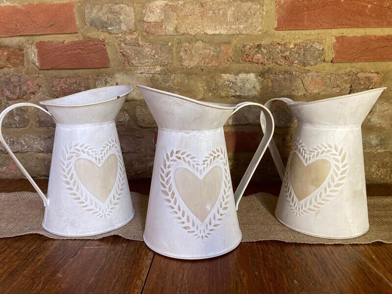 Metal Flower Jugs