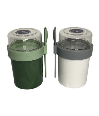2 Compartment Take It To Go Cup