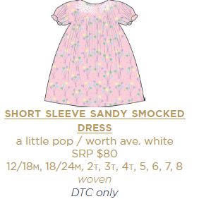 Sandy Smocked dress