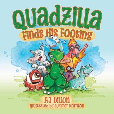 Quadzilla Finds His Footings Book