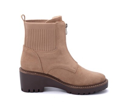 Camel Suede Boo Boot