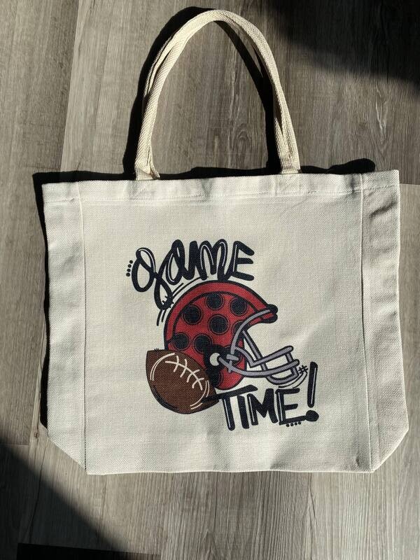 Game Time Tote Bag