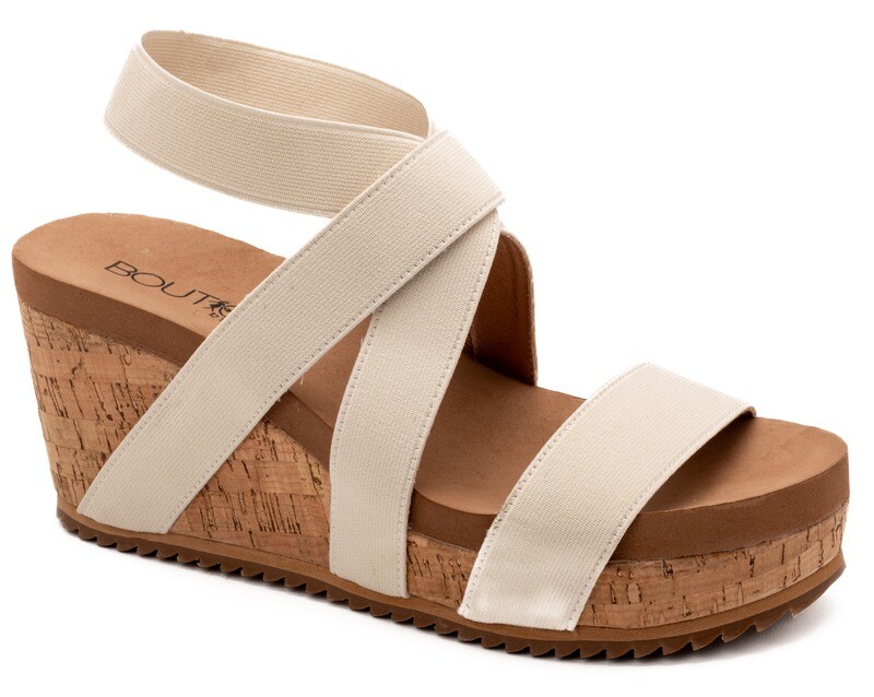 Corky&#39;s Quirky Ivory Sandal