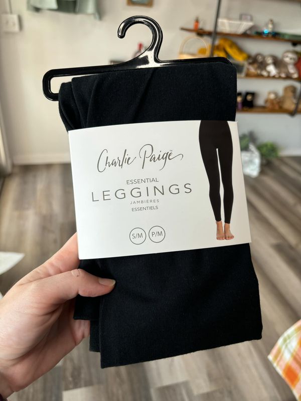 Essential Black Leggings