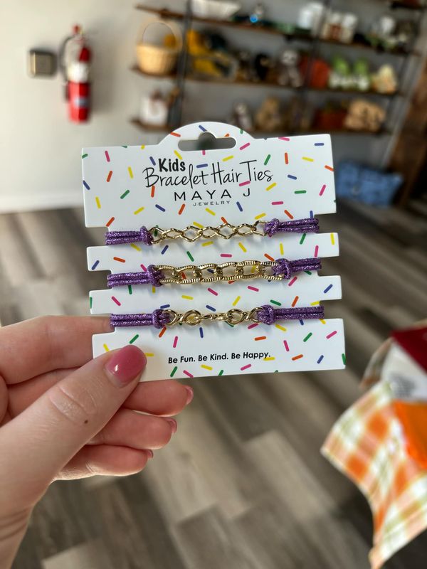 Kids Bracelet Hair Ties