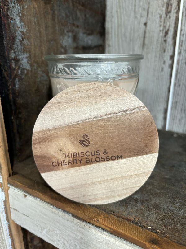 Hibiscus &amp; Cherry Blossom Swan Creek Timeless Jar