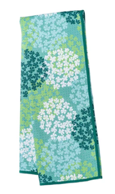 Green Hydrangea Anywhere Towel
