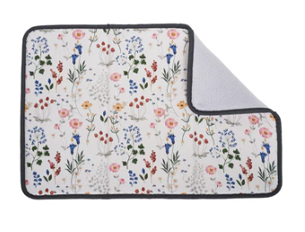 Serenity Floral Drying Mat