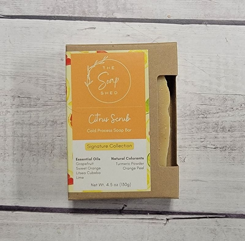 Citrus Scrub Soap Bar