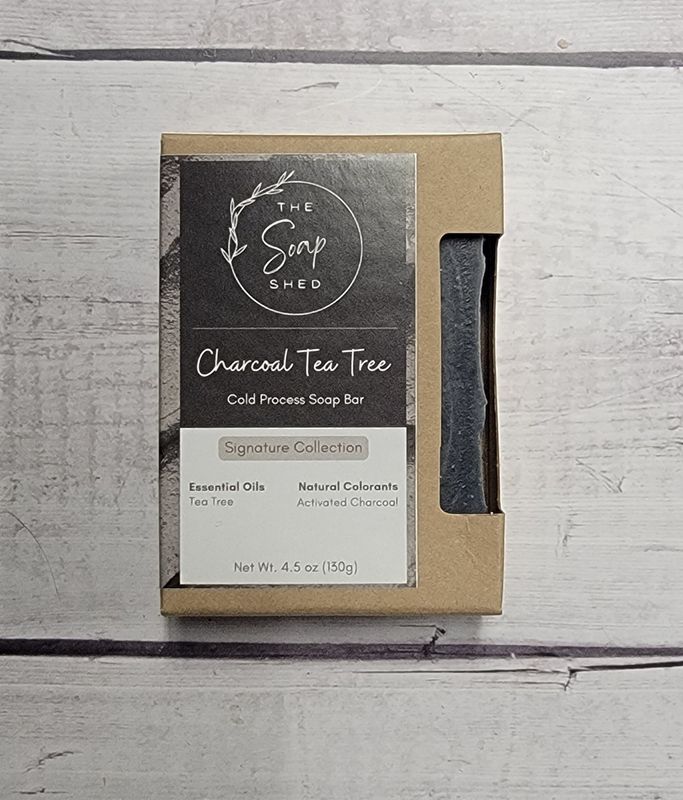 Charcoal Tea Tree Soap Bar