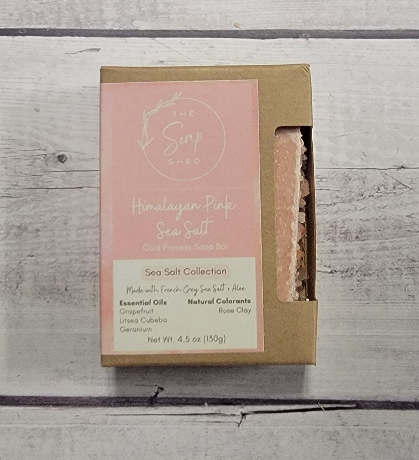 Himalayan Pink Sea Salt Soap Bar