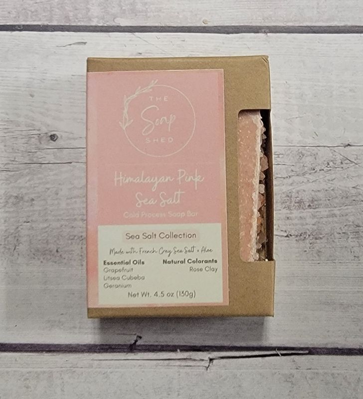 Himalayan Pink Sea Salt Soap Bar