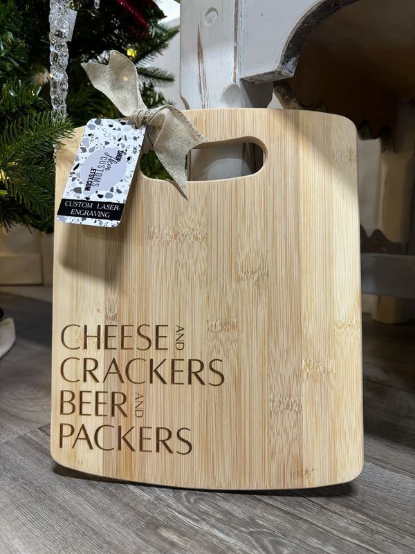 Small Packers Charcuterie Board