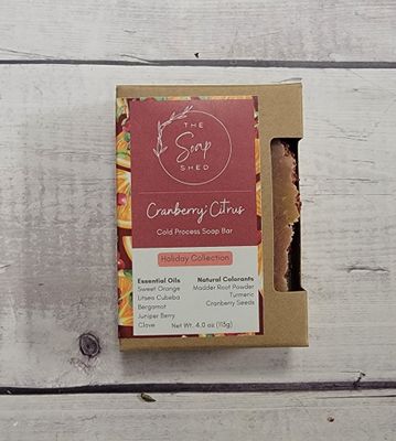 Cranberry Citrus Soap Bar