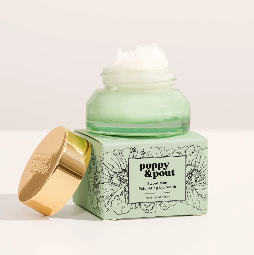 Sweet Mint Poppy &amp; Pout Lip Scrub