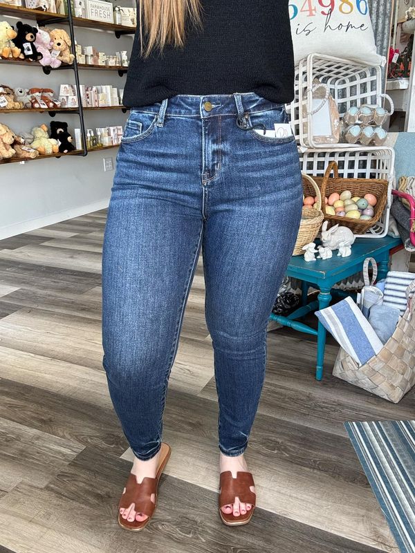 Mica High Rise Ankle Skinny