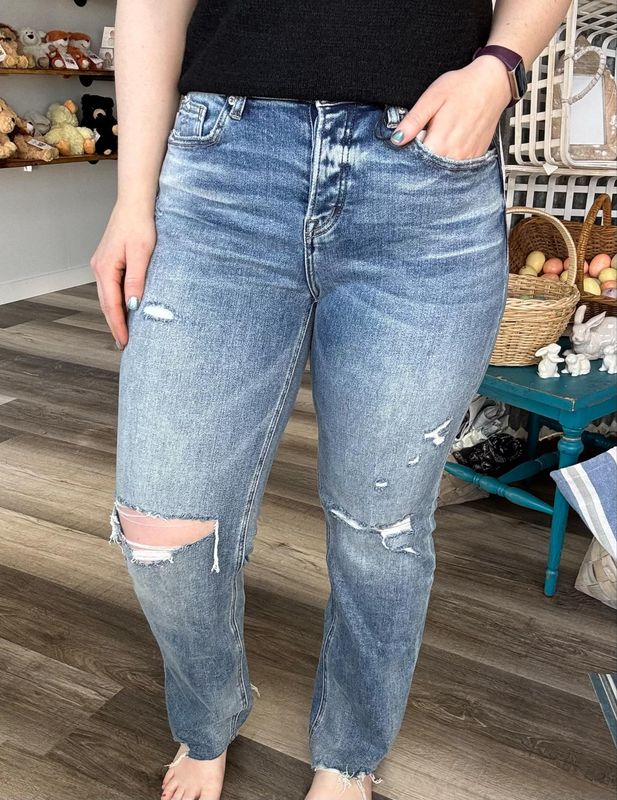 Mica High Rise Straight Leg 