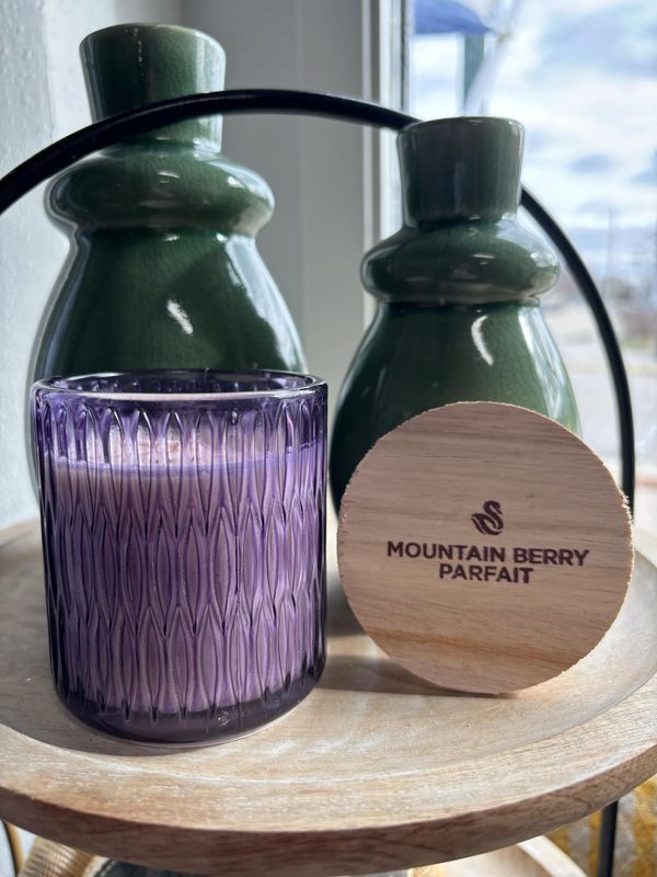 Mountain Berry Parfait Cathedral Tumbler 6.5oz Candle