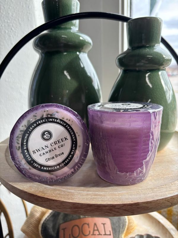 Citrus Grove Cathedral Small Vase 4.5oz Candle