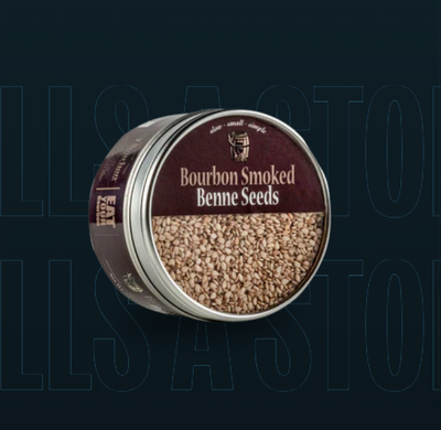 Bourbon Smoked Benne Seeds