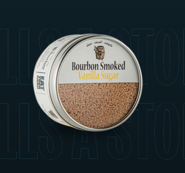 Bourbon Smoked Vanilla Sugar