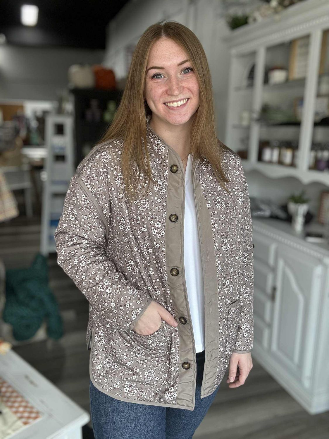 Floral Reversable Jacket