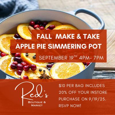 Fall Make &amp; Take - Baked Apple Pie Simmering Pot