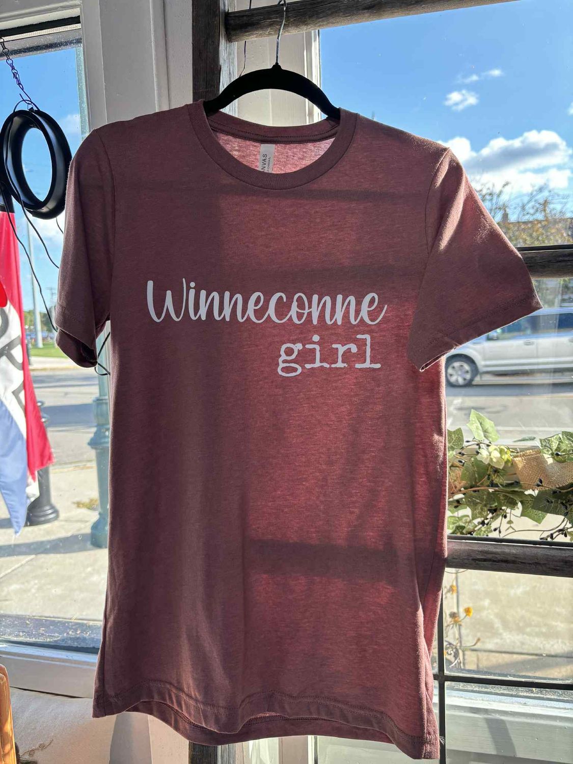Mauve Winneconne Girl Graphic Tee