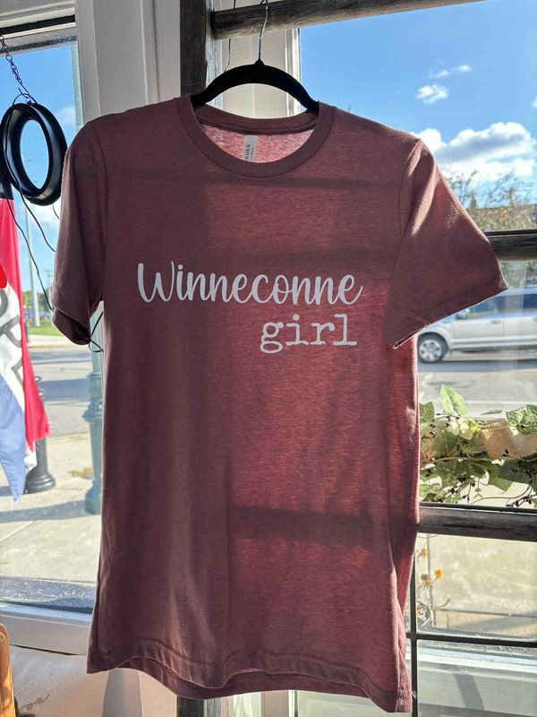 Mauve Winneconne Girl Graphic Tee