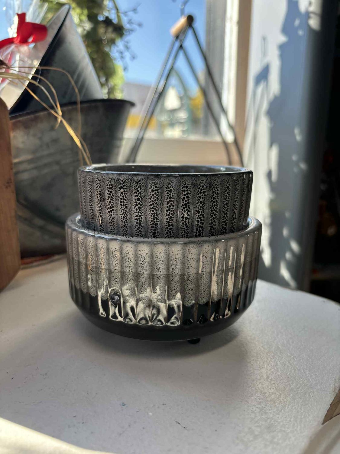 Black &amp; Gray Wax Melter