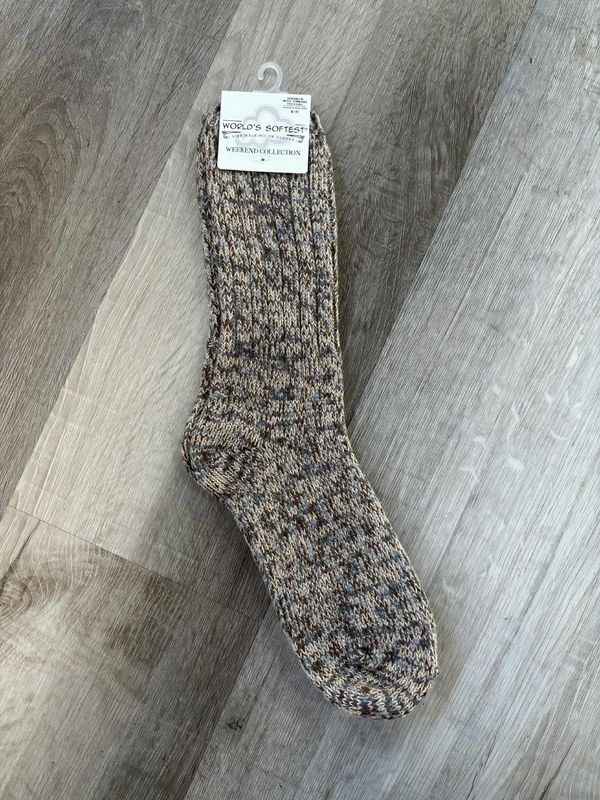 Nutty Weekend Ragg Crew Sock