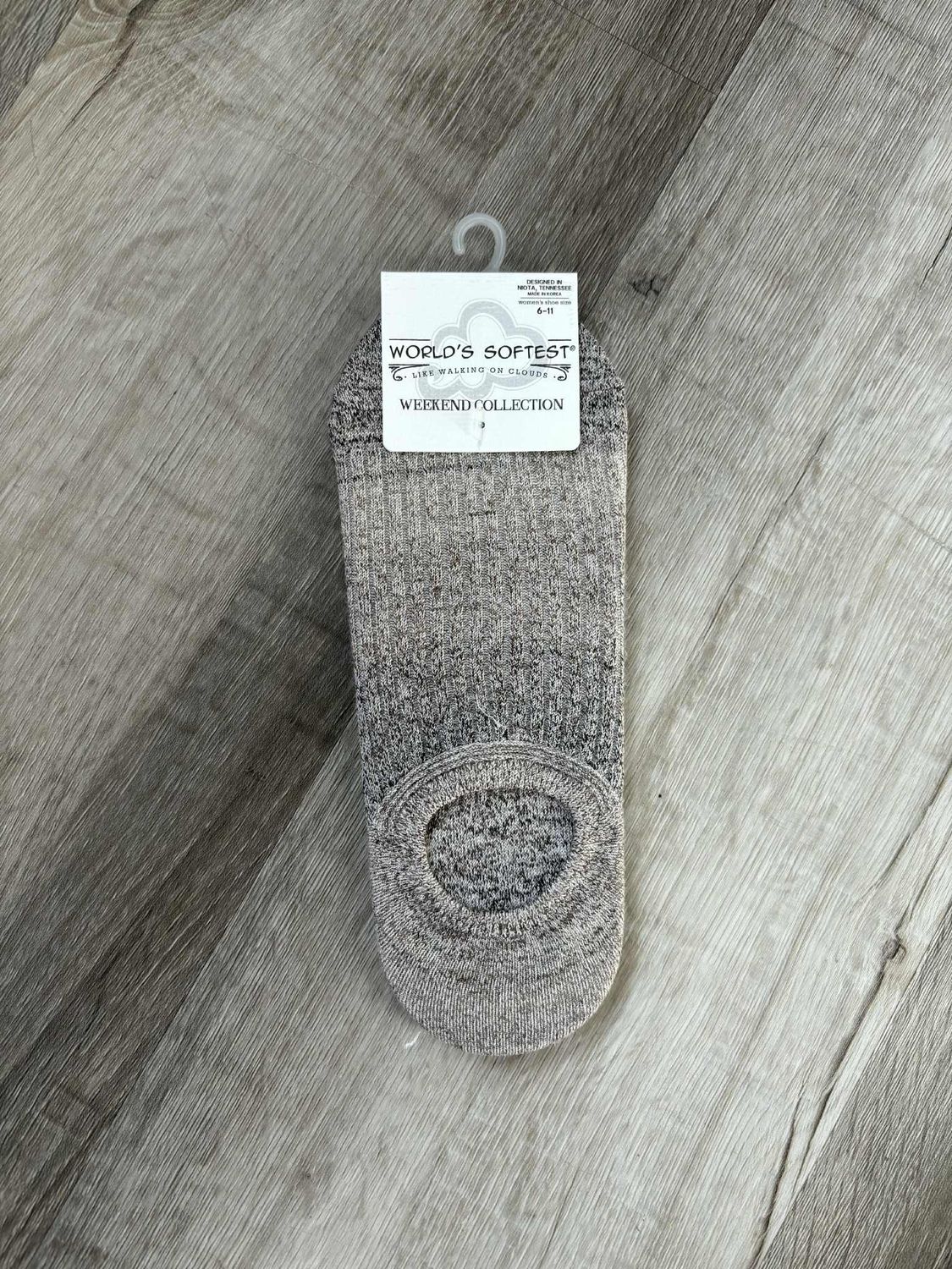 Walnut Weekend Rib Light Low Sock