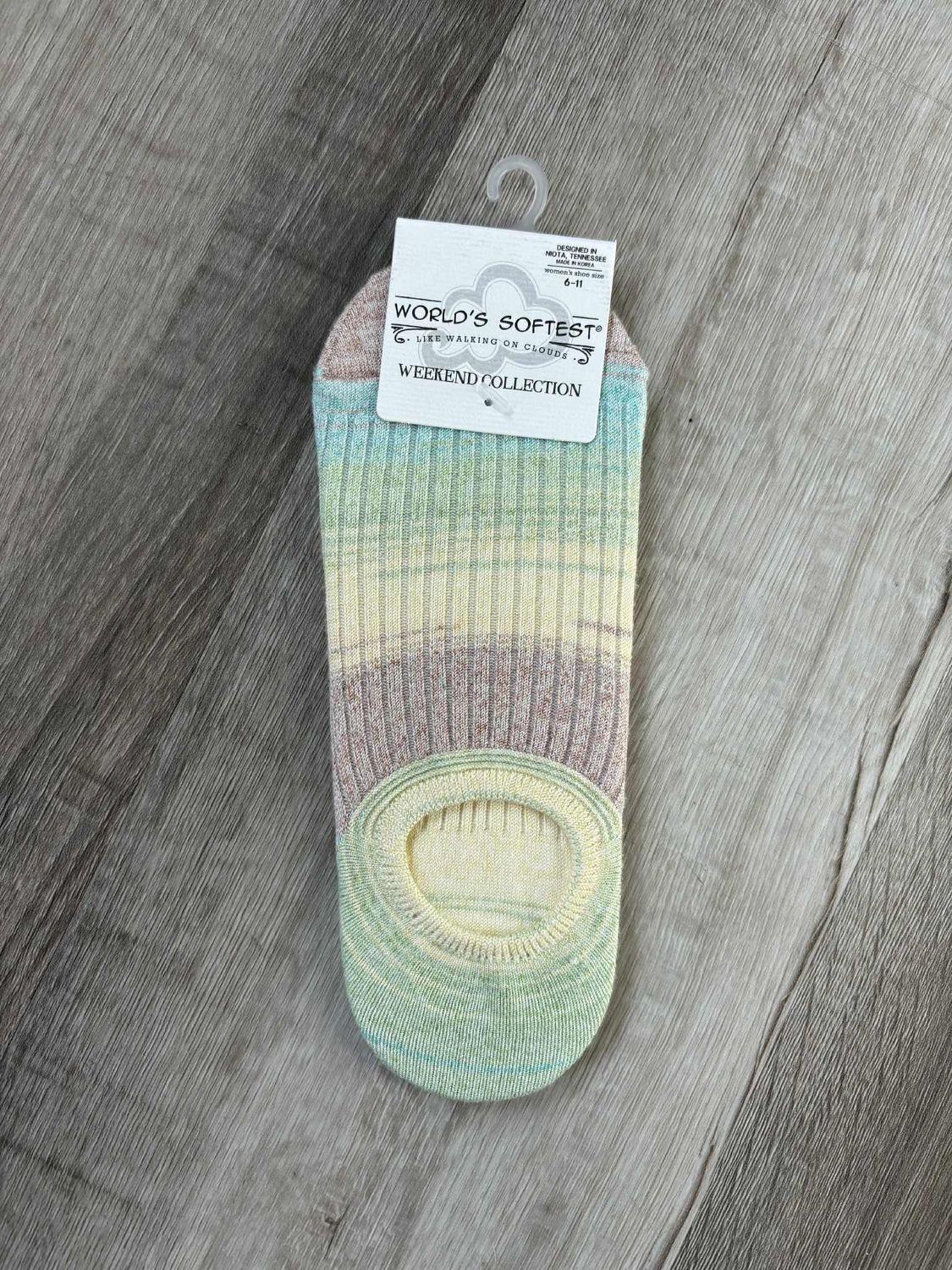 Blue Raspberry Weekend Rib Low Sock