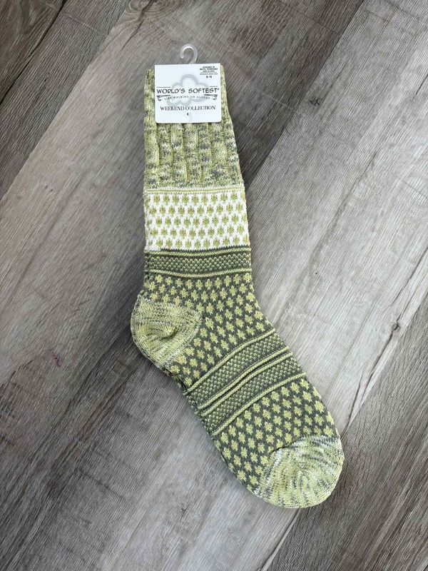 Envy Multi Weekend Gallery Textured Crew Sock