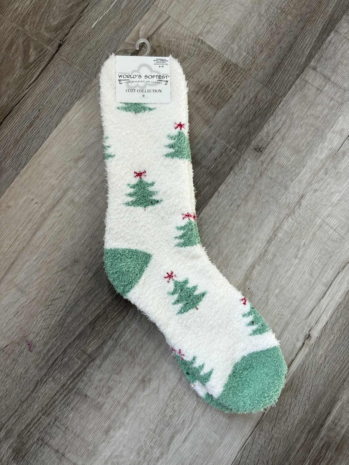Holiday Forest Holiday Cozy Crew Sock