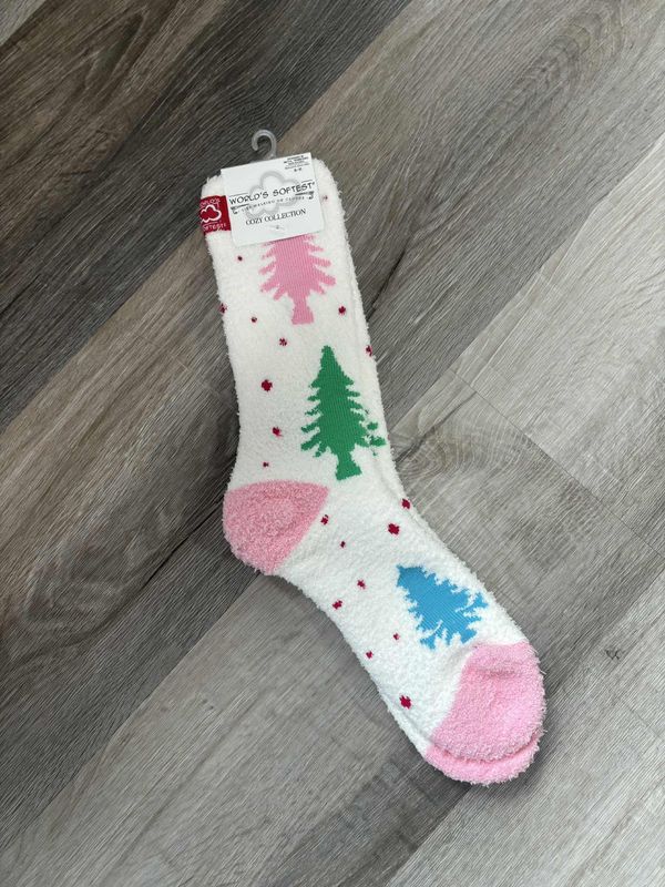 Whimsical Forest Cozy Crew Sock