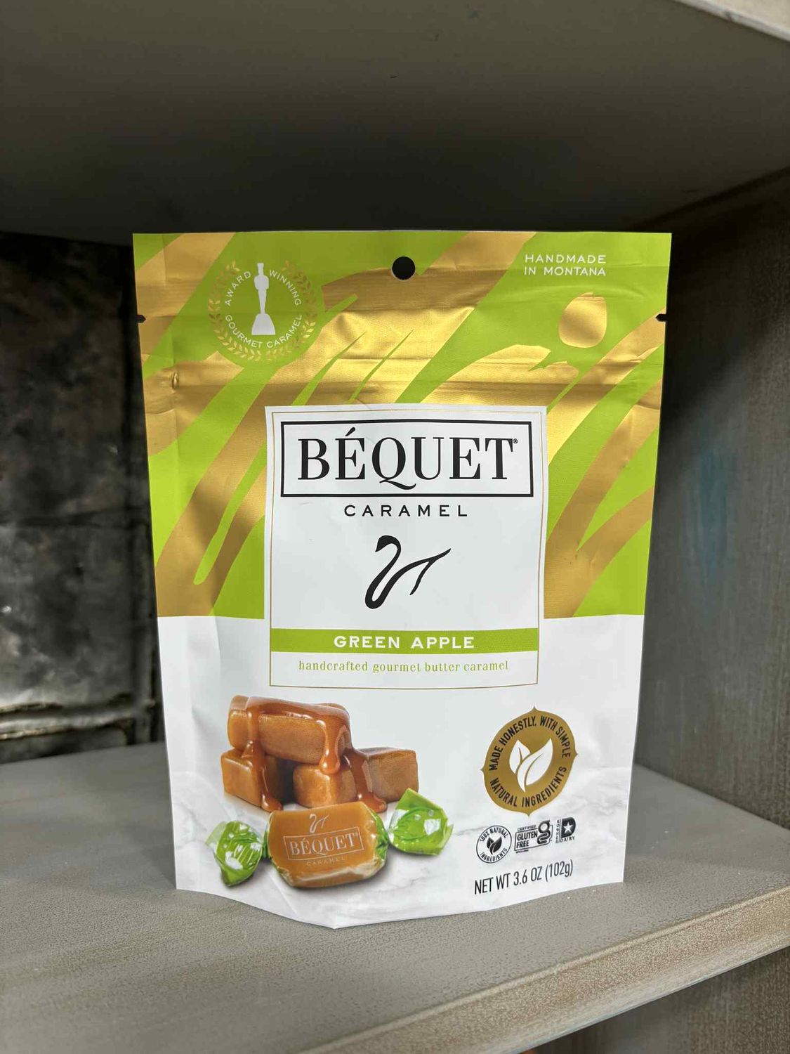 Green Apple Caramel Pouch