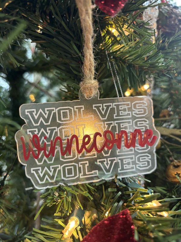 Winneconne Wolves Ornament