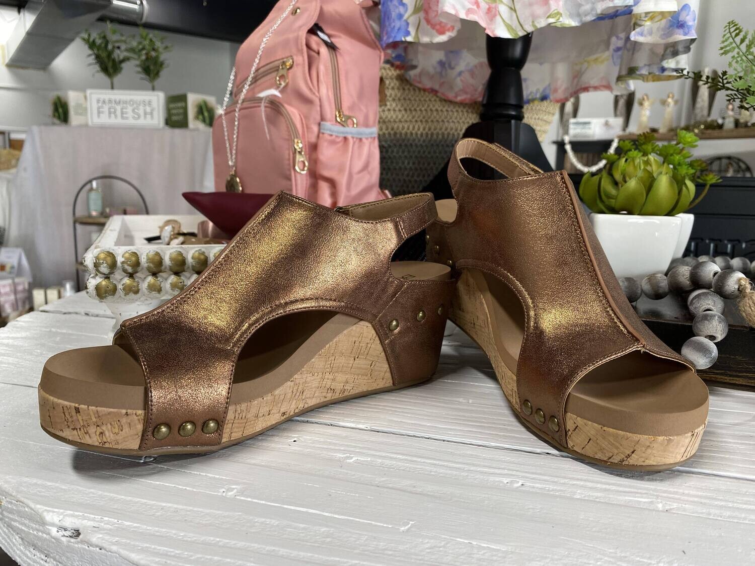 Antique Bronze Carly Shoe