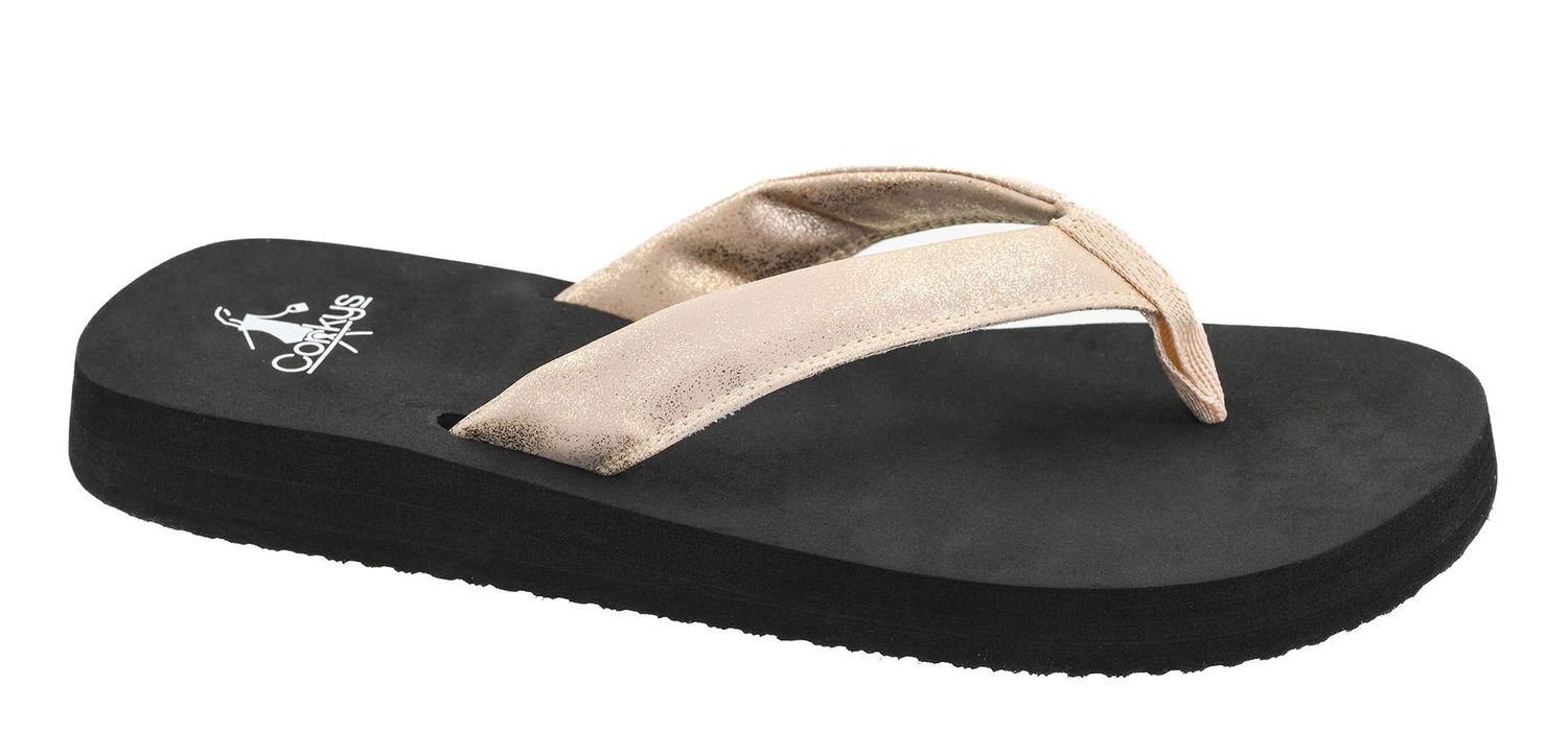 Gold Summer Plans Sandal