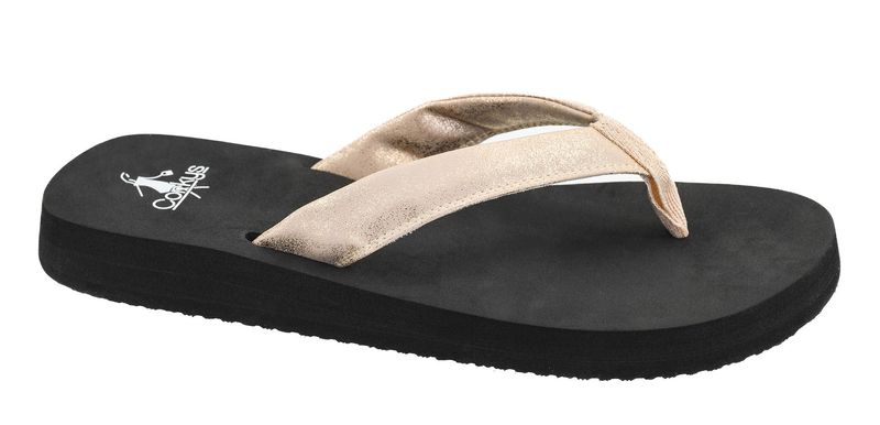 Gold Summer Plans Sandal