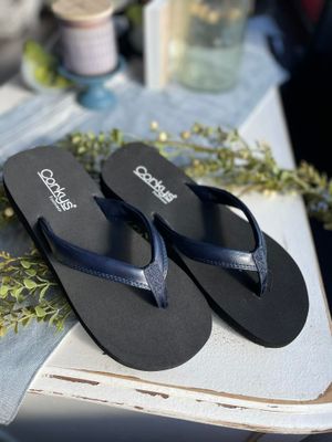 Navy Summer Plans Sandal