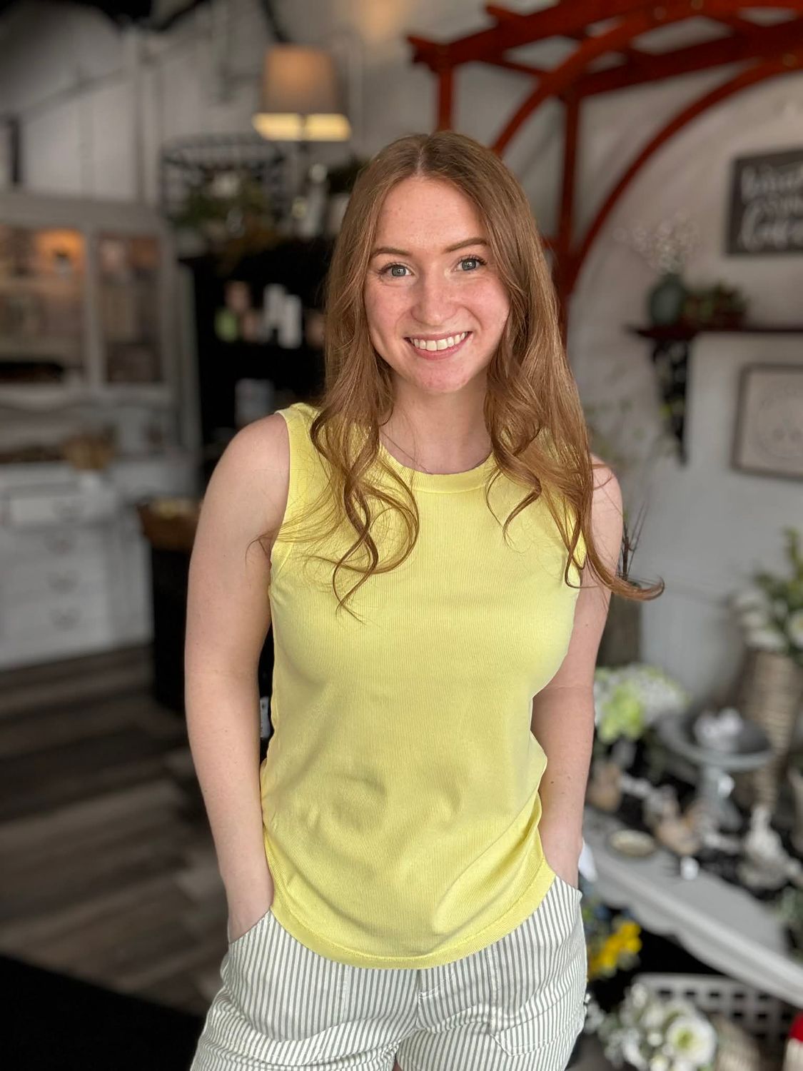 Joliet Seamed Tank Top