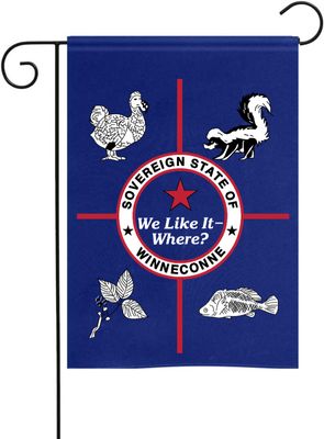 Winneconne Sovereign State Garden Flag