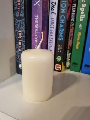Small White Candle