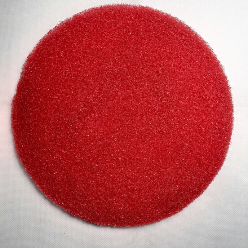 DISCO FIBRA ROJO DE Ø 30 CM