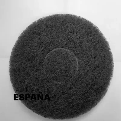DISCO FIBRA NEGRO DE Ø 33 CM Discos de fibra negros para decapado y limpieza profunda de suelos - Pulidoras March