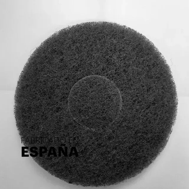 Discos de fibra negros para decapado y limpieza profunda de suelos - Pulidoras March